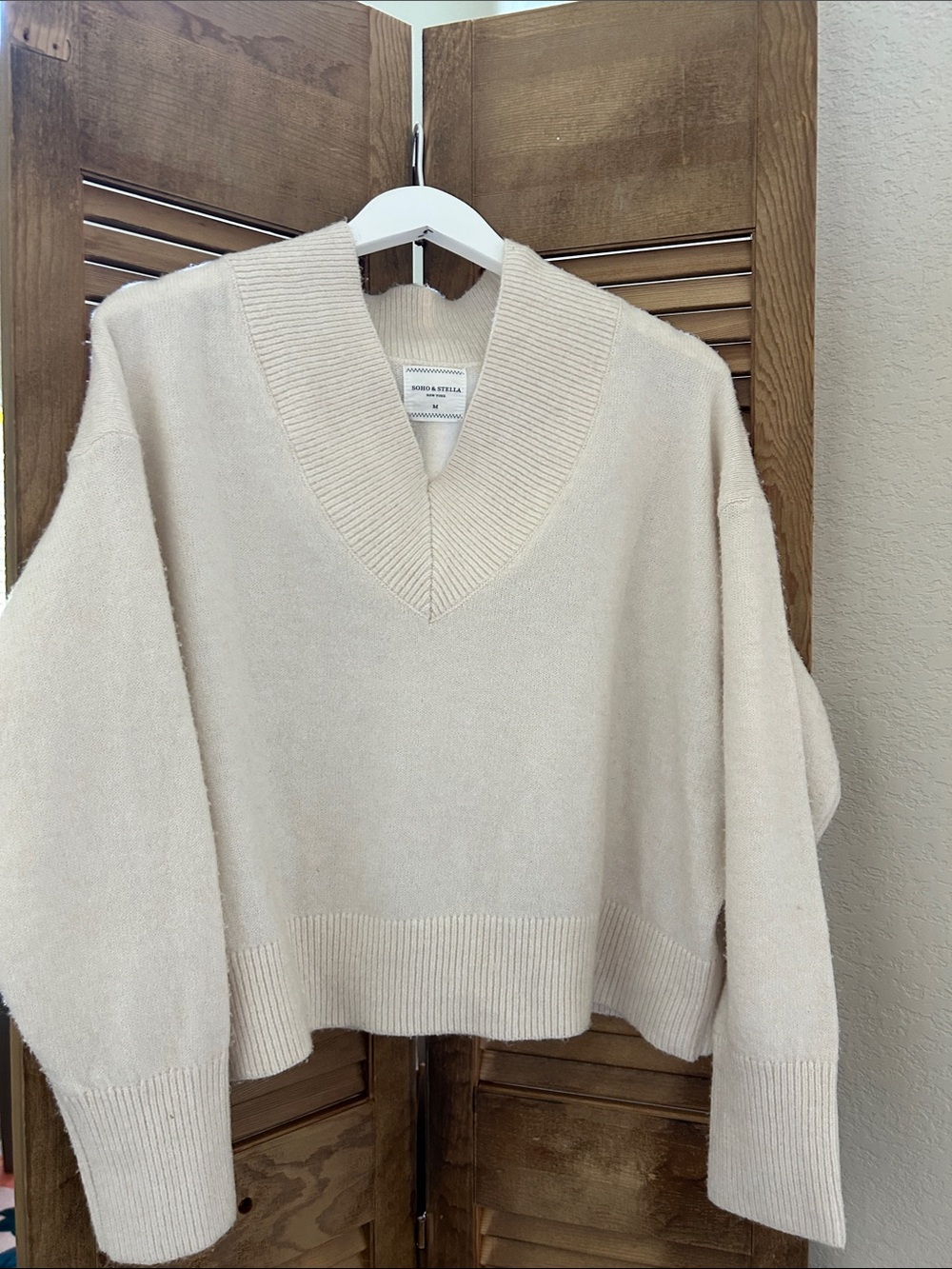 Soho & Stella V-Neck Sweater